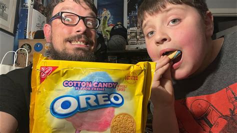 It’s Milk’s Favorite Cookie New Limited Edition Cotton Candy Oreos Youtube