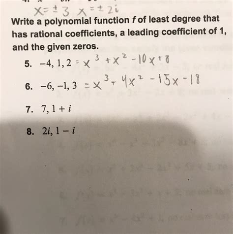 How To Find Leading Coefficient Of Polynomial Function 10692 Hot Sex Picture