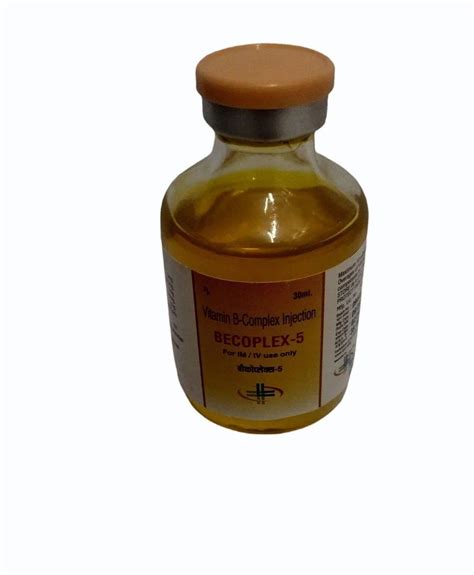 Vitamin B Complex Injection Becoplex 5 At Rs 35 Vial In Nagpur Id