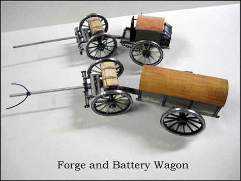 Civil War Battery Wagon - PaperModelers.com