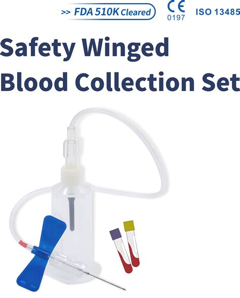 Sns BC C Flash Safety Winged Blood Collection Sets Gemtier Medical