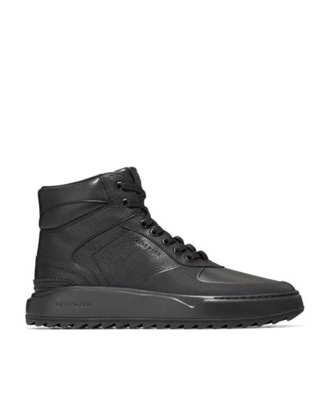 Cole Haan Grandpro Crossover Lace-up Sneaker Boots in Black for Men | Lyst