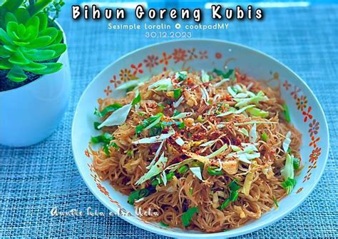 Resipi Bihun Goreng Kubis Oleh Sesimple Loralin Cookpad