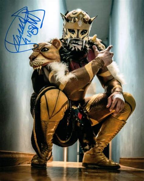 Puma King Signed 8x10 Photo Pro Wrestling Loot