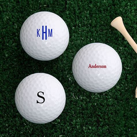 Personalized Golf Balls - Name or Monogram - Non Branded