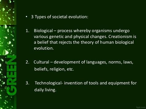 Bio cultural and social evolution lesson plan presentation