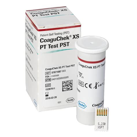 Roche CoaguChek XS PT Test PST | DocCheck Shop