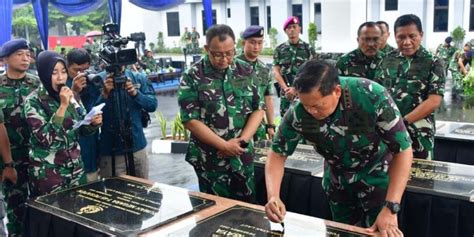 Bapak Infrastruktur TNI AL Resmikan Sederet Fasilitas Strategis Di