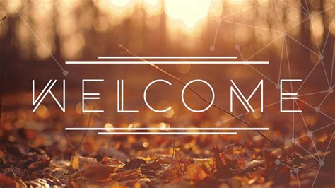 Fall Welcome | Church Media Drop