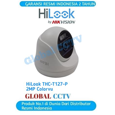 Jual Hilook Thc T P Camera Indoor Colorvu Hilook Mp By Hikvision