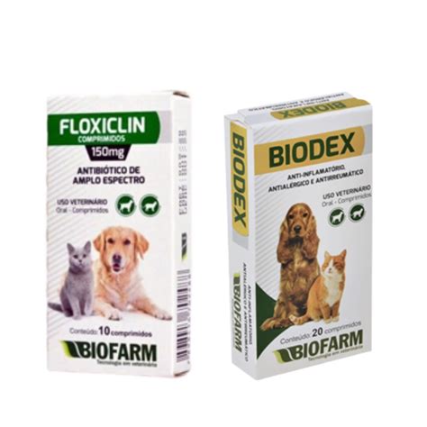 Antibi Tico Mg Anti Inflamatorio Biodex C Es Gatos Shopee Brasil