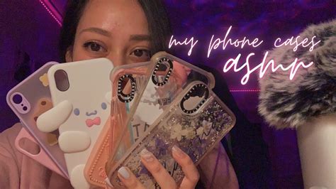 ASMR 💘 Phone Case Collection (tapping, scratching, casetify) - YouTube