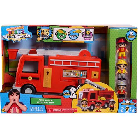 Ryans World Mystery Playdate Fire Truck Big W