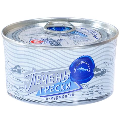 Печень трески Рыбное Меню По-Мурмански, 110г - купить с доставкой по ...