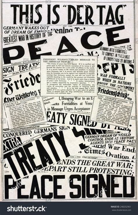 13 World War 1 Peace Treaty Images Stock Photos And Vectors Shutterstock