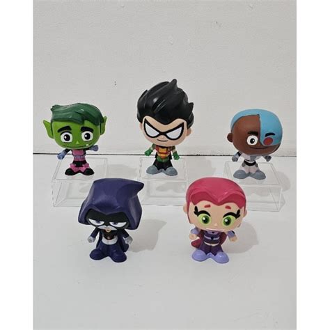 Coleção Bonecos completa Jovens Titãs Fandom Box | Shopee Brasil