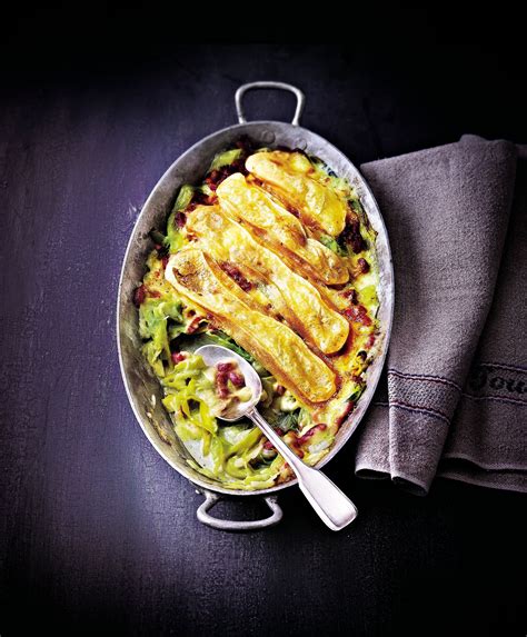 Recette Tartiflette De Poireaux Poireauflette Marie Claire