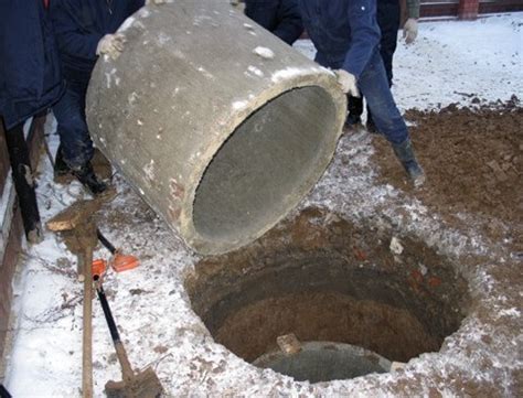 Устройство колодца из бетонных колец для воды: расчет и монтажные работы