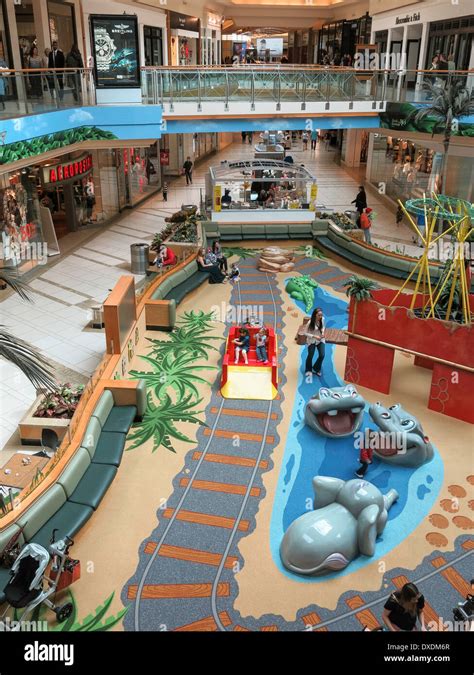 Children's Play Area, International Plaza, Tampa, FL, USA Stock Photo ...