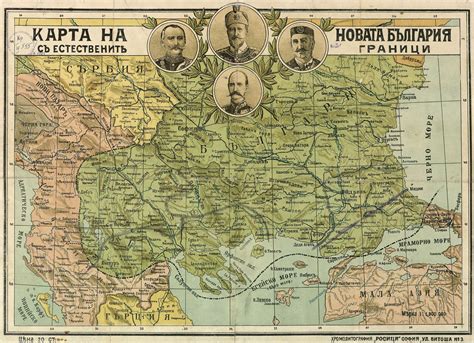 Map of Greater Bulgaria (1913) : r/MapPorn