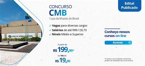 Concurso Casa da Moeda 2024 veja inscrições edital e tudo sobre