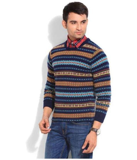 United Colors Of Benetton Multi Round Neck Sweater Buy United Colors