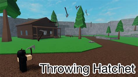 Throwing Hatchet Compilation Roblox Youtube