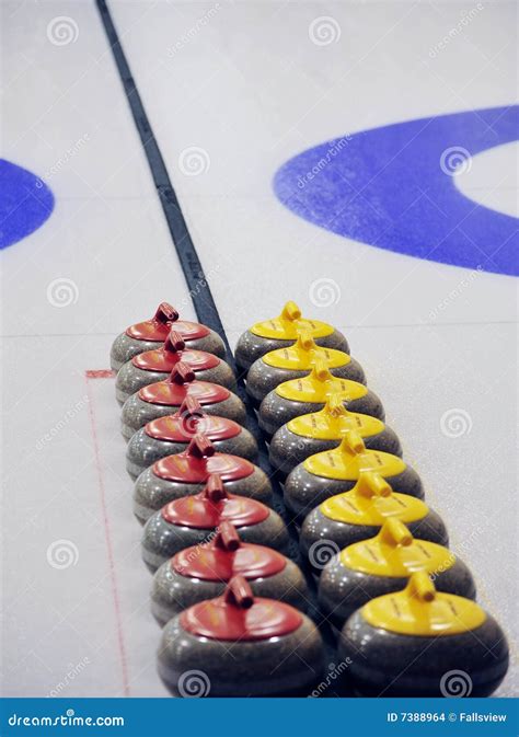 Curling stock photo. Image of rows, circle, rail, center - 7388964