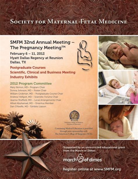 Society For Maternal Fetal Medicine