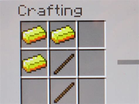 MINECRAFT- how to craft items and blocks: how to craft a axe