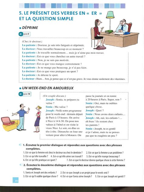 La Grammaire en Dialogues Pp. 20-22 | PDF