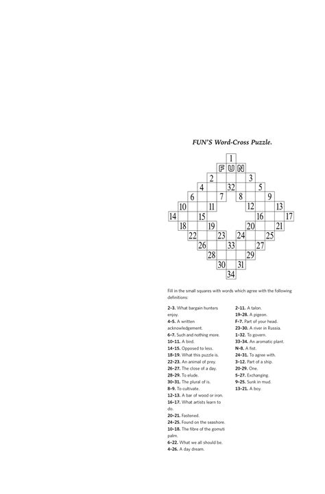 Extended ebook content for The Puzzler: The first crossword puzzle ever