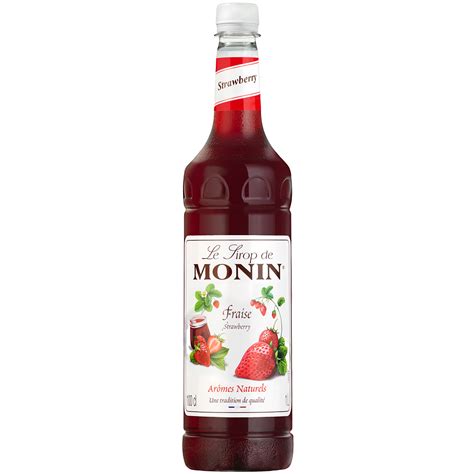 Monin Plastic Strawberry Syrup — Barista Bits