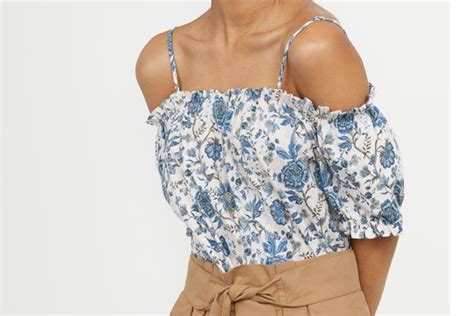 The Most Popular Floral Off The Shoulder Top Famous Fashion Week