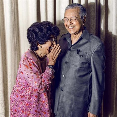 Dr Mahathir And His Wife Were Nus Lecture Theatre Baes