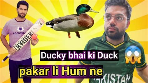 Ducky Bhai Ki Duck😃😂 Hattay Char Gai Hmare🤪😱 Youtube