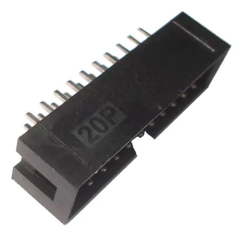 Conector Idc Para Cable Plano Vias Macho Header Pcb Paq Pz