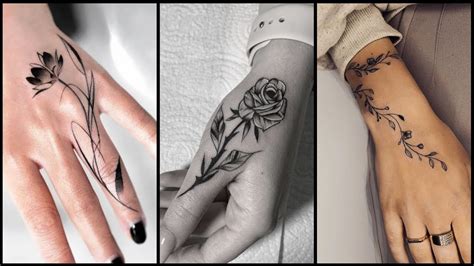 Most Beautiful Feminine Hand Tattoos For Girls Best Hand Tattoos