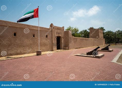 Fujairah Fort in Fujairah, UAE Stock Image - Image of arid, away: 169940029