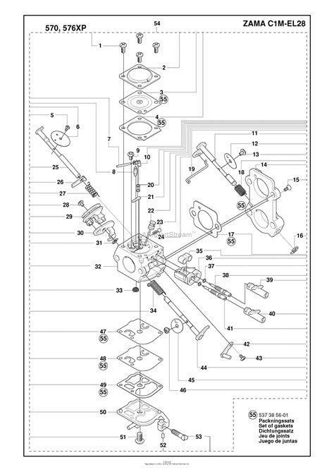 Husqvarna 576 XP 2008 08 Parts Diagram For Carburetor Details