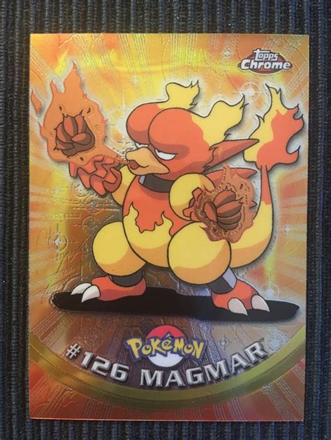 Pokemon Magmar Topps Chrome Series Vintage Kaufen Auf Ricardo