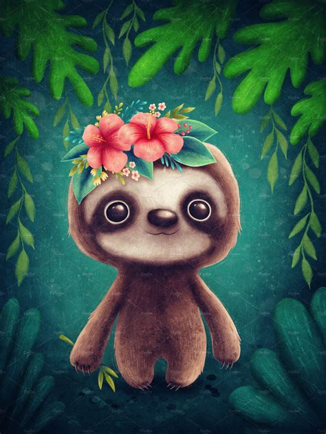 Baby sloth wallpapers - drivefrosd