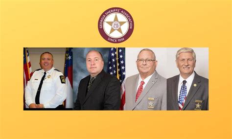 Georgia Sheriff's Association Elects New Officers at Annual Training ...