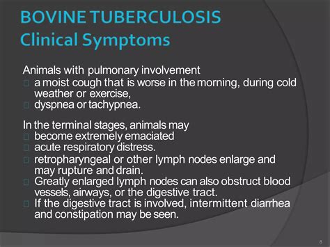 Bovine Tuberculosis Ppt