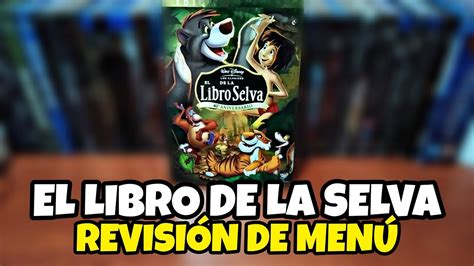 El Libro De La Selva Dvd Youtube