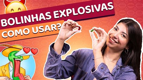 Como Usar As Bolinhas Explosivas Miess Moda Intima Youtube