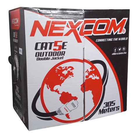CABLE UTP CAT 5E OUTDOOR 350 METROS – Telepila C.A