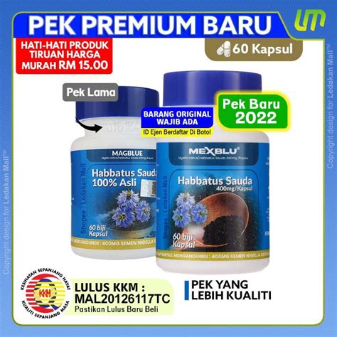 Mexblue Habatus Sauda 💯 Original Hq Shopee Malaysia