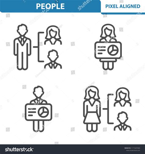 People Icons Professional Pixel Perfect Icons Stock Vector Royalty Free 1171647460 Shutterstock