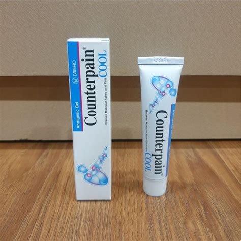 Jual Counterpain Cool Analgesic Gel Releive Muscular Aches Pain 15g